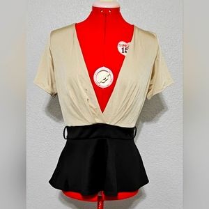 Sexy Deep V Neck Blouse